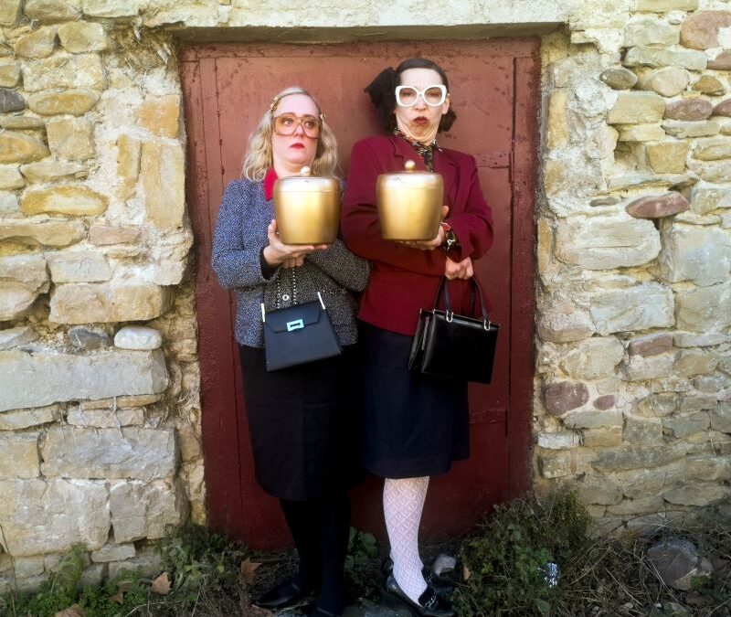 Lorena Arangoa y Aintzane Baleztena, actrices