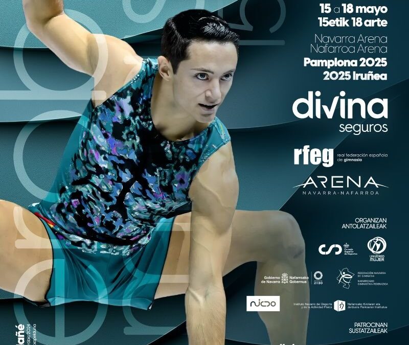 Cartel Campeonato Gimnasia Aeróbica