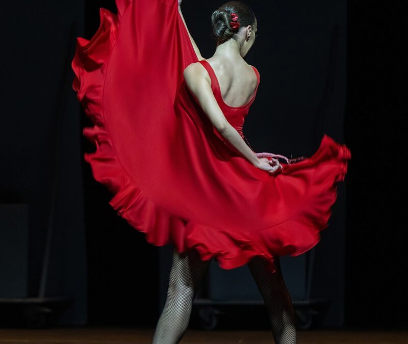 Bailarina de flamenco