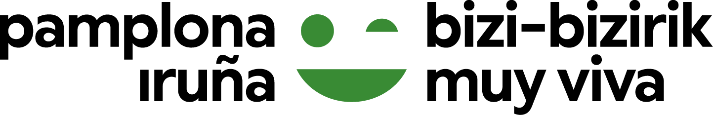 PNAIRU_Destino_Principal_Tagline Logo Pamplona Iruña Bizi bizirik muy viva