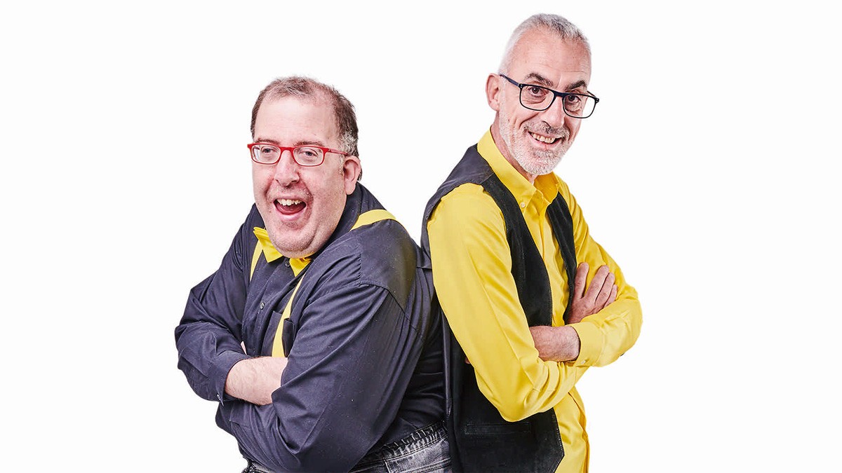 Cartel del evento en el que aparecen los dos intérpretes: Jose de Luna "josete" de campeones y Edu Luky