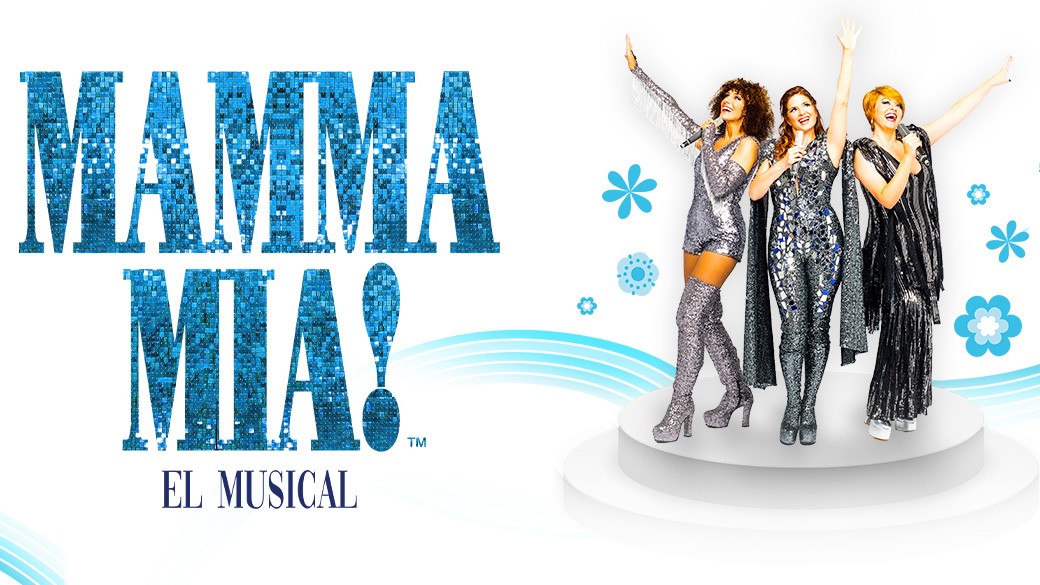 Cartel Mama Mia el musical