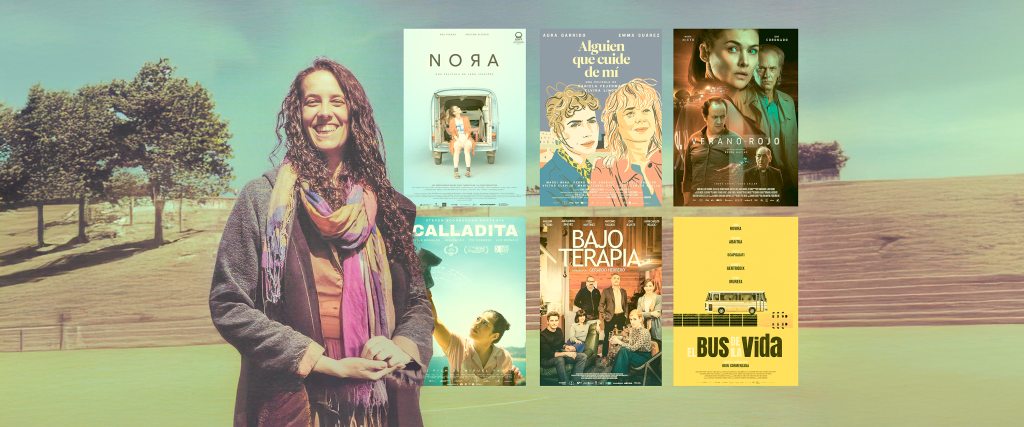 Cartel que anuncia La Pamplona con su obra navarra suena de cine