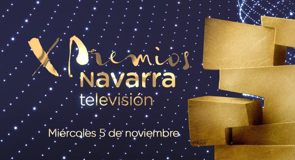 Cartel X Premios Navarra Televisión