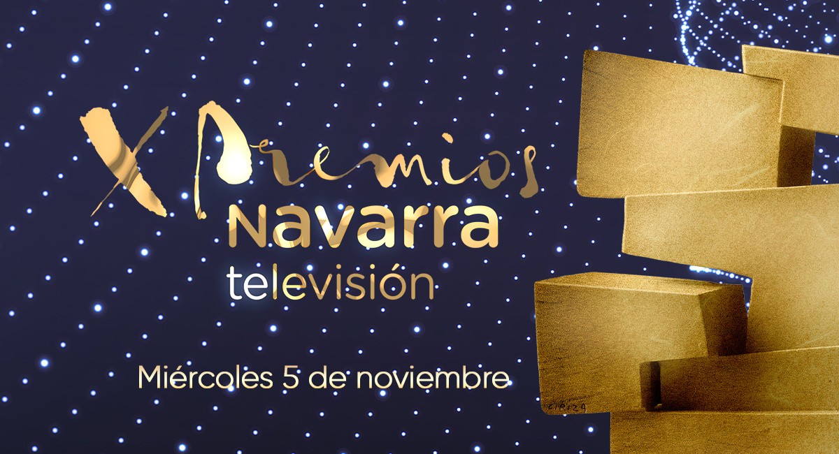 Cartel X Premios Navarra Televisión