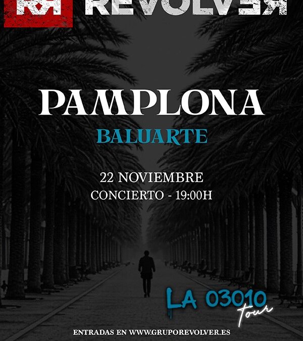 Cartel concierto revolver